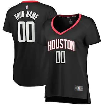 womens fanatics branded black houston rockets fast break re-200